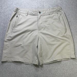 Free Fly Men’s Bamboo‎ Charcoal Performance Shorts M Grey Elastic Waist Outdoor